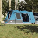 vidaXL Cort auto pentru 2 persoane, albastru, impermeabil vidaXL Cort auto pentru 2 persoane, albastru, impermeabil