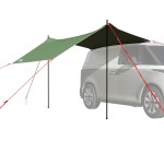 vidaXL Cort auto verde rezistent la apă vidaXL Cort auto verde rezistent la apă
