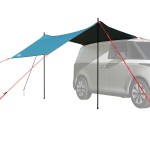 vidaXL Cort auto albastru rezistent la apă vidaXL Cort auto albastru rezistent la apă