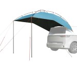 vidaXL Cort auto albastru rezistent la apă vidaXL Cort auto albastru rezistent la apă