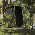 vidaXL Cort de duș pentru 2 persoane, camuflaj, impermeabil