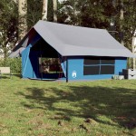 vidaXL Cort camping pentru 5 persoane, albastru, impermeabil vidaXL Cort camping pentru 5 persoane, albastru, impermeabil