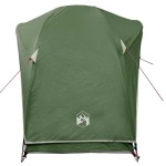 vidaXL Cort de camping pentru 1 persoană, verde, impermeabil