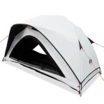 vidaXL Cort camping, 1 persoane, alb, țesătură opacă, impermeabil vidaXL Cort camping, 1 persoane, alb, țesătură opacă, impermeabil