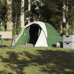 vidaXL Cabină cort de camping, 4 persoane, verde, impermeabil vidaXL Cabină cort de camping, 4 persoane, verde, impermeabil