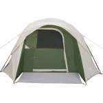 vidaXL Cabină cort de camping, 4 persoane, verde, impermeabil vidaXL Cabină cort de camping, 4 persoane, verde, impermeabil