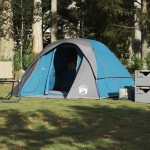 vidaXL Cabină cort de camping, 4 persoane, albastru, impermeabil vidaXL Cabină cort de camping, 4 persoane, albastru, impermeabil