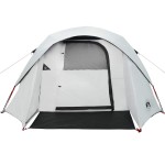 vidaXL Cabină cort camping 4 persoane alb, țesătură opacă, impermeabil vidaXL Cabină cort camping 4 persoane alb, țesătură opacă, impermeabil