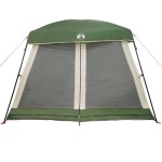 vidaXL Cort de familie pentru 6 persoane, verde, impermeabil vidaXL Cort de familie pentru 6 persoane, verde, impermeabil