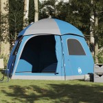 vidaXL Cort familie Igloo pentru 6 persoane Albastru rezistent la apă