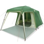 vidaXL Cort de camping cu dom verandă pentru 5 persoane, impermeabil vidaXL Cort de camping cu dom verandă pentru 5 persoane, impermeabil