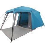 vidaXL Cort de camping cu dom verandă pentru 5 persoane, impermeabil