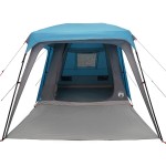 vidaXL Cort de camping cu dom verandă pentru 5 persoane, impermeabil