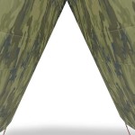 vidaXL Prelată de camping, camuflaj, 306x306 cm, impermeabilă vidaXL Prelată de camping, camuflaj, 306x306 cm, impermeabilă