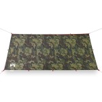 vidaXL Prelată de camping, camuflaj, 366x306 cm, impermeabilă