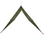 vidaXL Prelată de camping, camuflaj, 406x306 cm, impermeabilă
