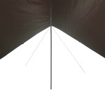 vidaXL Prelată de camping, maro, 462x306x211 cm, impermeabilă