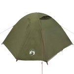 vidaXL Cort camping cupolă 4 persoane verde măsliniu impermeabil vidaXL Cort camping cupolă 4 persoane verde măsliniu impermeabil