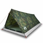 vidaXL Cort camping pentru 2 persoane, camuflaj, impermeabil vidaXL Cort camping pentru 2 persoane, camuflaj, impermeabil