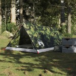 vidaXL Cort camping pentru 2 persoane, camuflaj, impermeabil vidaXL Cort camping pentru 2 persoane, camuflaj, impermeabil
