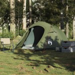 vidaXL Cort camping tunel pentru 3 persoane verde măsliniu impermeabil vidaXL Cort camping tunel pentru 3 persoane verde măsliniu impermeabil