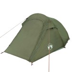 vidaXL Cort camping tunel pentru 3 persoane verde măsliniu impermeabil vidaXL Cort camping tunel pentru 3 persoane verde măsliniu impermeabil