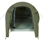 vidaXL Cort camping tunel pentru 3 persoane verde măsliniu impermeabil vidaXL Cort camping tunel pentru 3 persoane verde măsliniu impermeabil