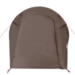 vidaXL Cort de camping tunel pentru 3 persoane, maro, impermeabil vidaXL Cort de camping tunel pentru 3 persoane, maro, impermeabil