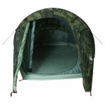 vidaXL Cort de camping tunel pentru 3 persoane, camuflaj, impermeabil vidaXL Cort de camping tunel pentru 3 persoane, camuflaj, impermeabil