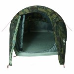 vidaXL Cort de camping tunel pentru 2 persoane, camuflaj, impermeabil vidaXL Cort de camping tunel pentru 2 persoane, camuflaj, impermeabil