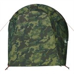 vidaXL Cort de camping tunel pentru 2 persoane, camuflaj, impermeabil vidaXL Cort de camping tunel pentru 2 persoane, camuflaj, impermeabil