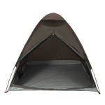 vidaXL Cort de camping cupolă pentru 2 persoane, maro, impermeabil