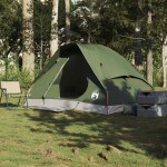 vidaXL Cort camping cupolă 2 persoane verde măsliniu impermeabil