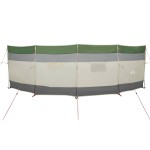 vidaXL Paravan de camping verde 510x153 cm impermeabil