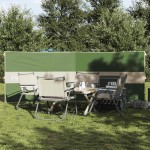 vidaXL Paravan de camping verde 344x120 cm impermeabil vidaXL Paravan de camping verde 344x120 cm impermeabil
