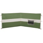 vidaXL Paravan de camping verde 344x120 cm impermeabil vidaXL Paravan de camping verde 344x120 cm impermeabil