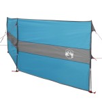vidaXL Paravan de camping, albastru, 344x120 cm, impermeabil