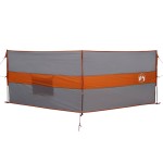 vidaXL Paravan de camping, gri/portocaliu, 344x120 c, impermeabil vidaXL Paravan de camping, gri/portocaliu, 344x120 c, impermeabil