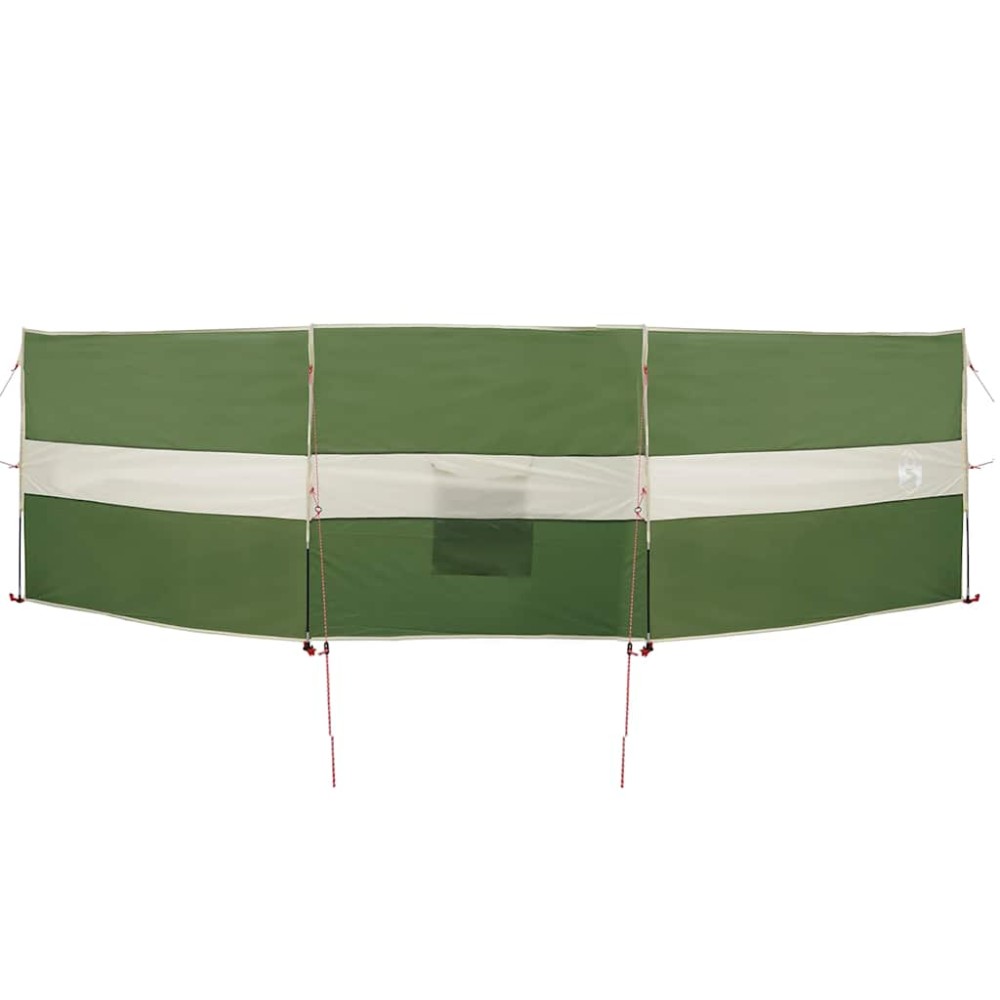 vidaXL Paravan de camping verde 490x123 cm impermeabil