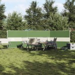vidaXL Paravan de camping verde 490x123 cm impermeabil vidaXL Paravan de camping verde 490x123 cm impermeabil