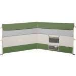 vidaXL Paravan de camping verde 340x130 cm impermeabil vidaXL Paravan de camping verde 340x130 cm impermeabil