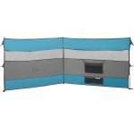 vidaXL Paravan de camping, albastru, 340x130 cm, impermeabil vidaXL Paravan de camping, albastru, 340x130 cm, impermeabil