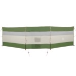 vidaXL Paravan de camping verde 508x130 cm impermeabil vidaXL Paravan de camping verde 508x130 cm impermeabil