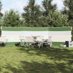 vidaXL Paravan de camping verde 508x130 cm impermeabil vidaXL Paravan de camping verde 508x130 cm impermeabil