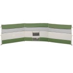 vidaXL Paravan de camping verde 508x130 cm impermeabil vidaXL Paravan de camping verde 508x130 cm impermeabil