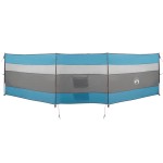 vidaXL Paravan de camping, albastru, 508x130 cm, impermeabil vidaXL Paravan de camping, albastru, 508x130 cm, impermeabil