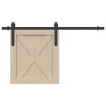 vidaXL Set uși glisante pentru dulap 91 cm oțel carbon vidaXL Set uși glisante pentru dulap 91 cm oțel carbon