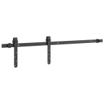 vidaXL Set uși glisante pentru dulap 91 cm oțel carbon vidaXL Set uși glisante pentru dulap 91 cm oțel carbon