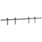 vidaXL Set uși glisante pentru dulap 152 cm oțel carbon vidaXL Set uși glisante pentru dulap 152 cm oțel carbon