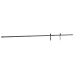 vidaXL Set uși glisante pentru dulap 244 cm oțel carbon vidaXL Set uși glisante pentru dulap 244 cm oțel carbon